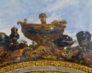 Gewelf, het schip van Lodewijk XIV